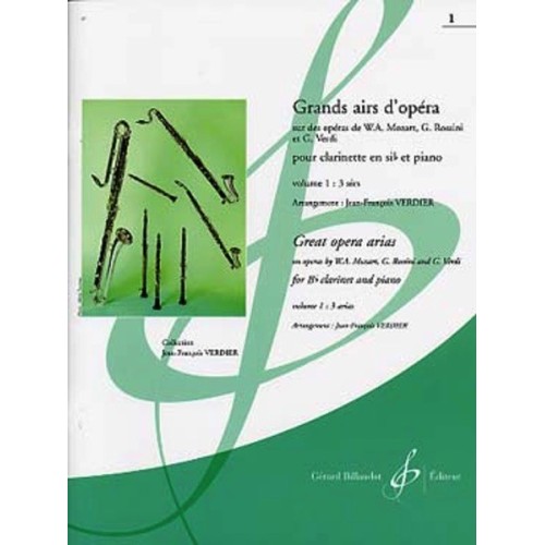 9790043063117GB6311 Grands Airs D'Opera Volume 1