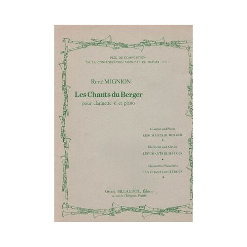 Les Chants Du Berger