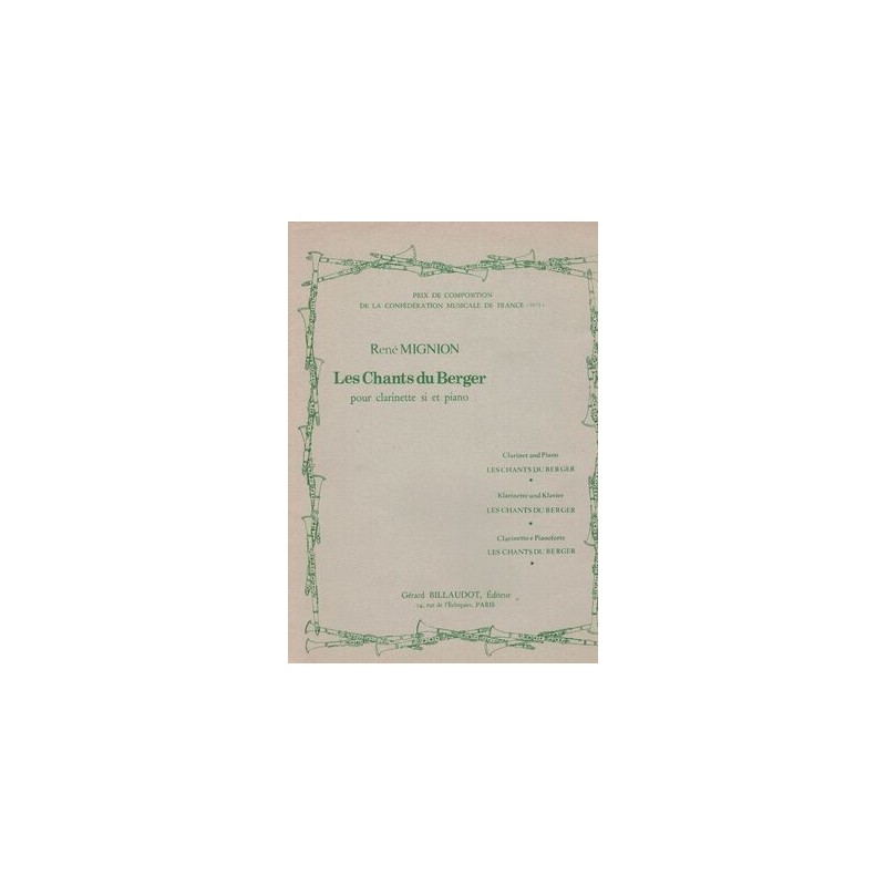 GB2969 Les Chants Du Berger