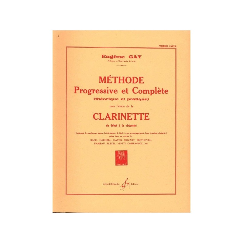 9790043904274GBAF0001-1 Methode Progressive Et Complete Volume 1