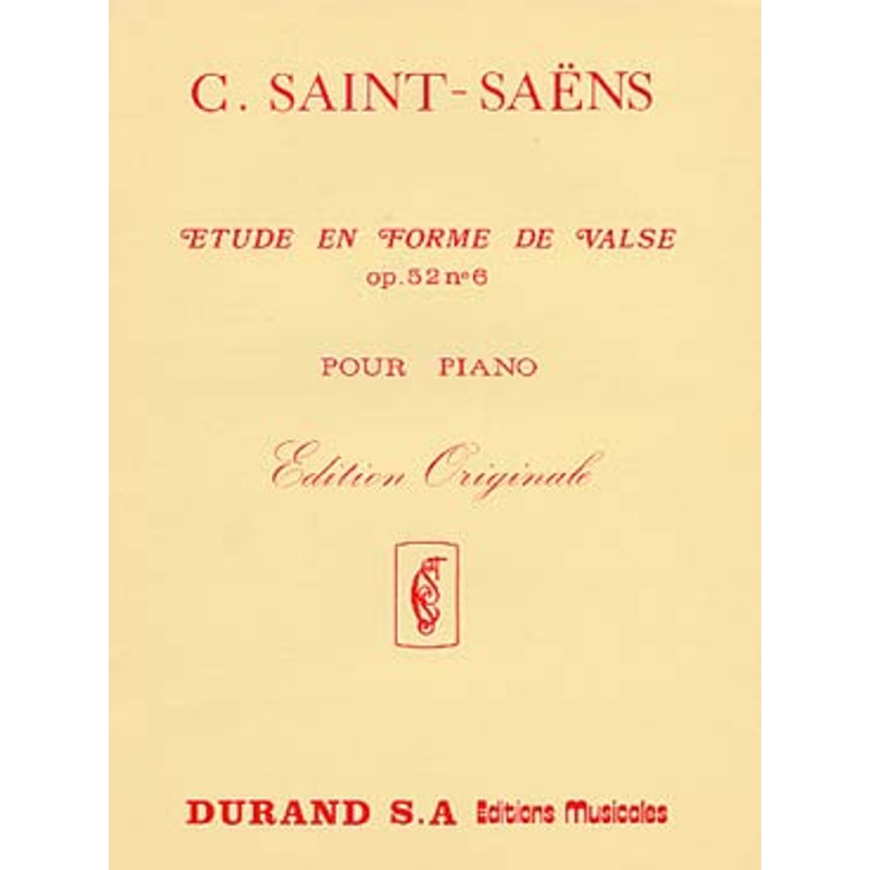 9790044017102DF_00233906 Etude Forme De Valse Piano (Op 52N 6)