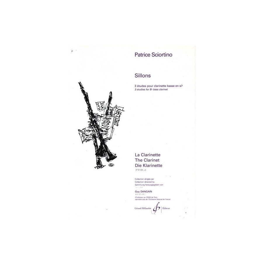 9790043049913GB4991 Sillons, 3 Etudes