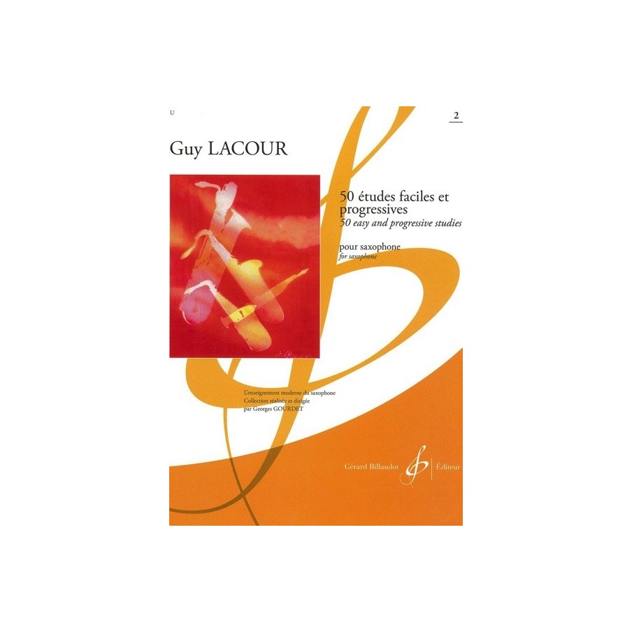 9790043006114GB15494 50 Etudes Faciles et Progressives - Volume 2