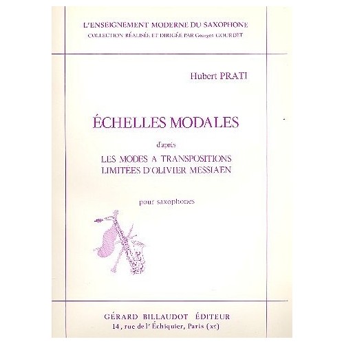 Echelles Modales D'Apres...