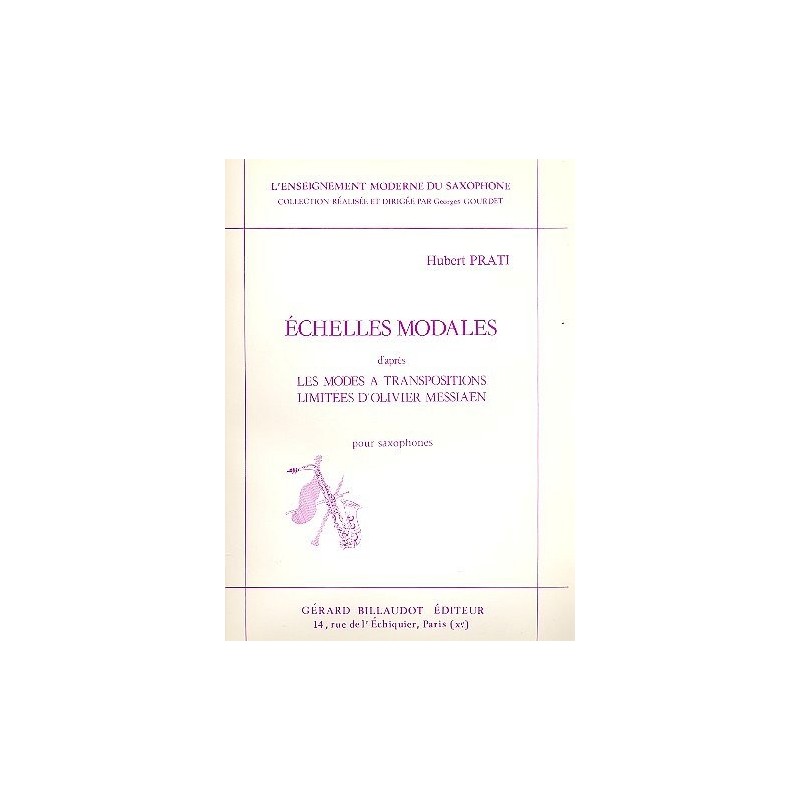 GB4313 Echelles Modales D'Apres Les Modes A Transpo