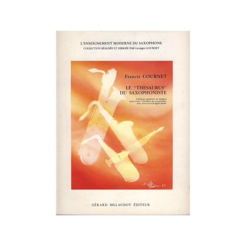 GB5193 Le Thesaurus Du Saxophoniste Volume 1