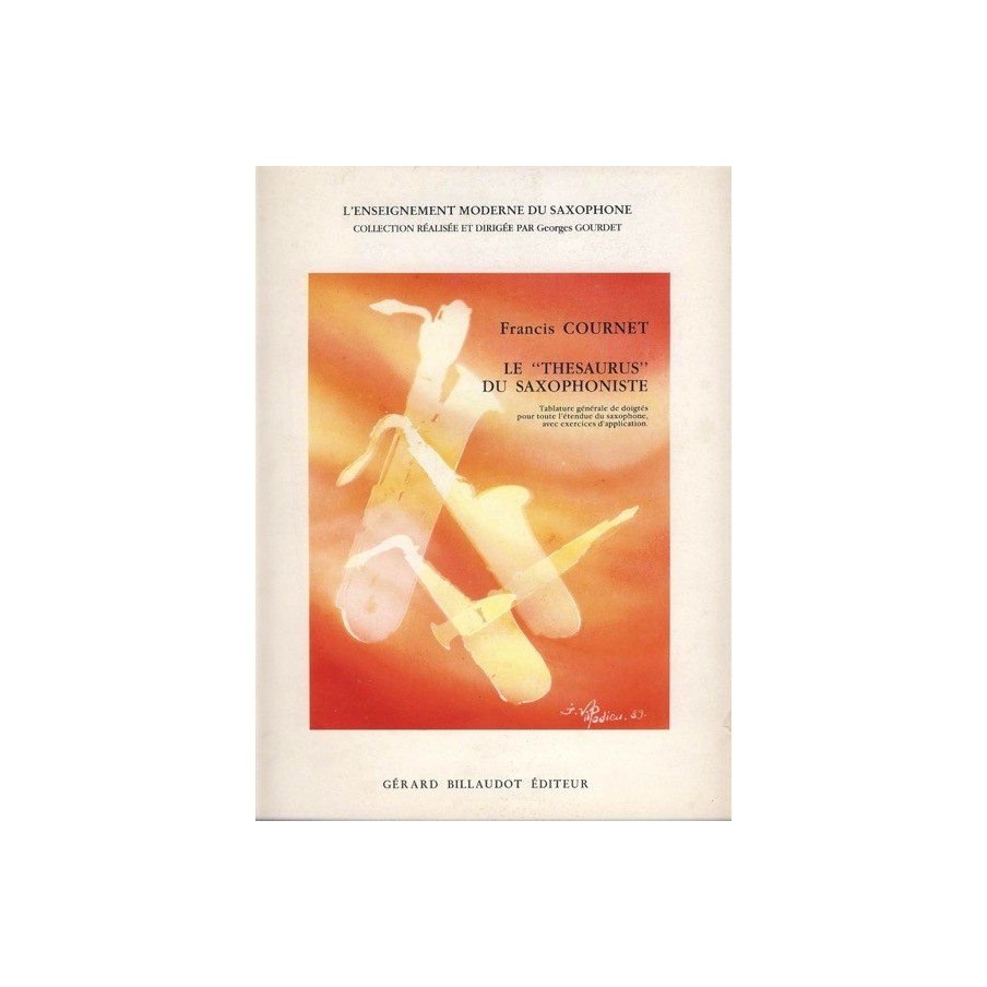 GB5193 Le Thesaurus Du Saxophoniste Volume 1