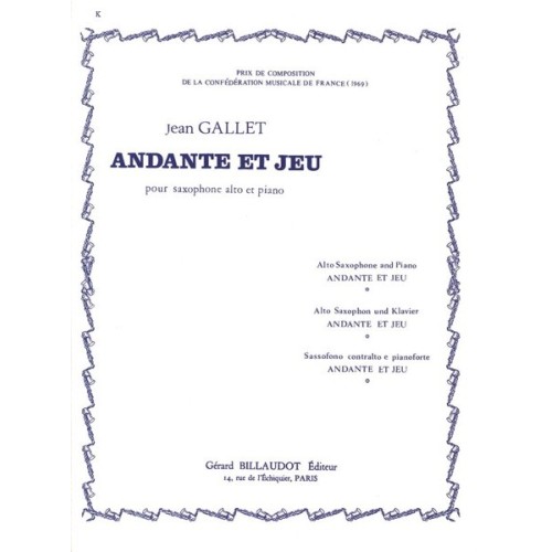 GBMRB1222 Andante Et Jeu