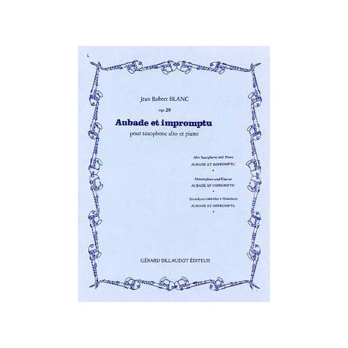 GBPN6091 Aubade Et Impromptu Opus 29