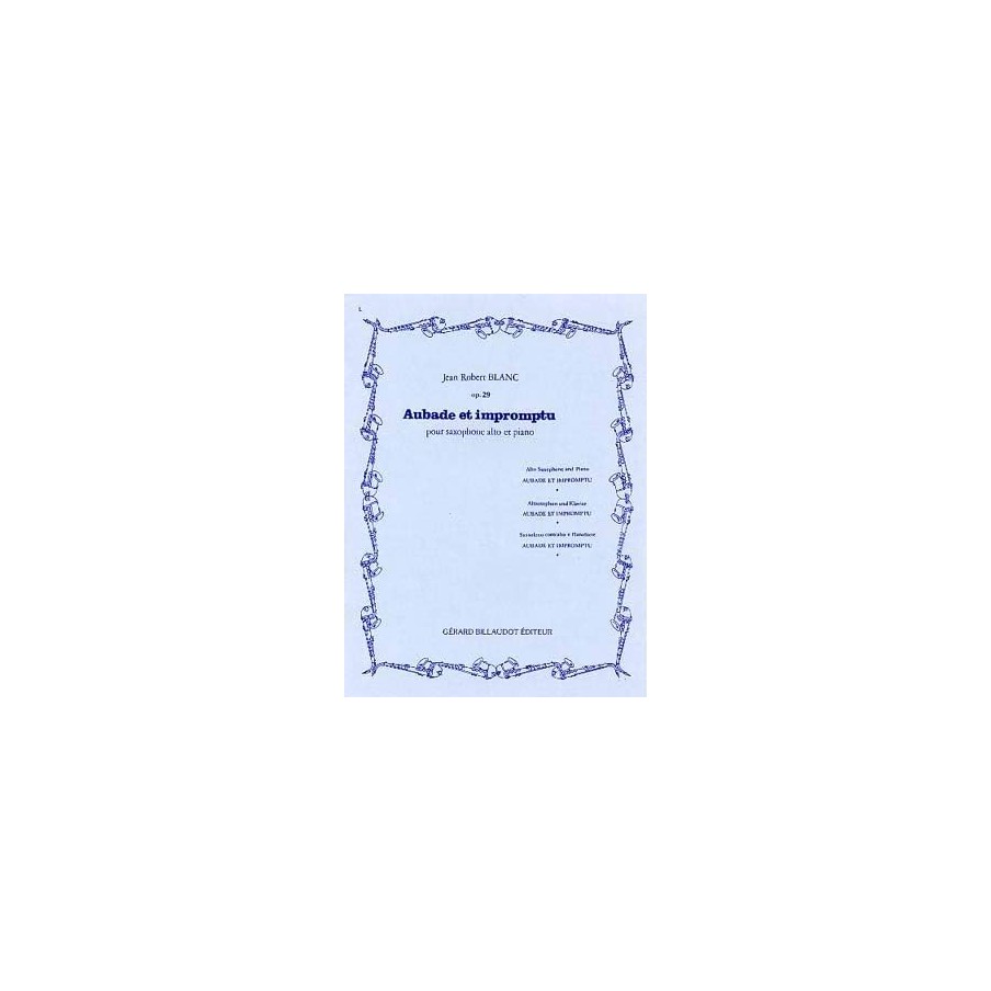 0000000306652GBPN6091 Aubade Et Impromptu Opus 29