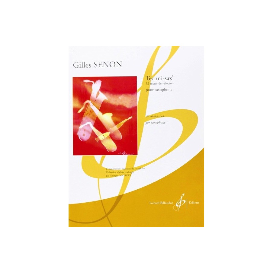 9790043039860GB3986 Techni-Sax' - 32 Textes De Velocite