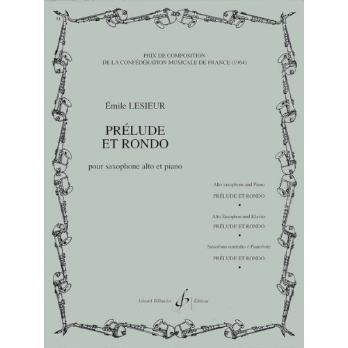 9790043010371GBMRB1037 Prelude Et Rondo