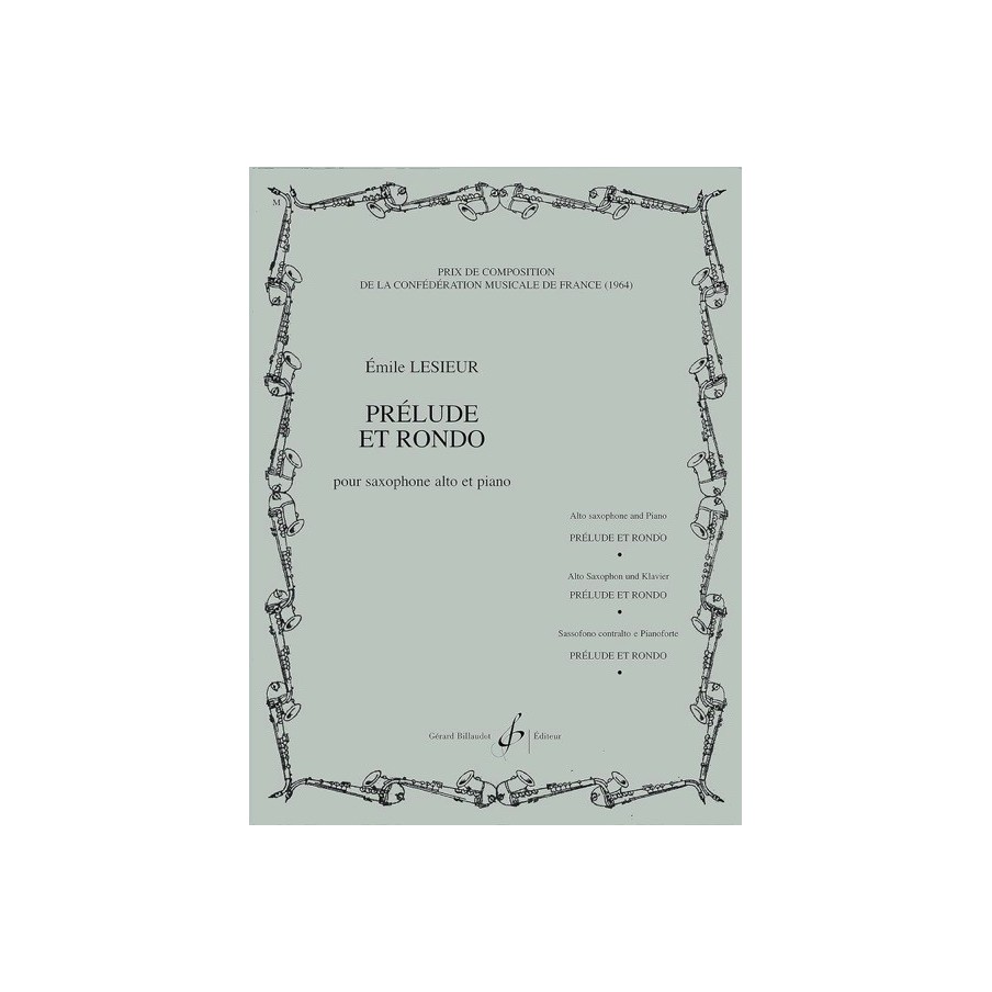 9790043010371GBMRB1037 Prelude Et Rondo