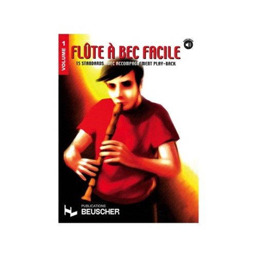 3137990012823PB1282 Flûte à bec facile Vol.1