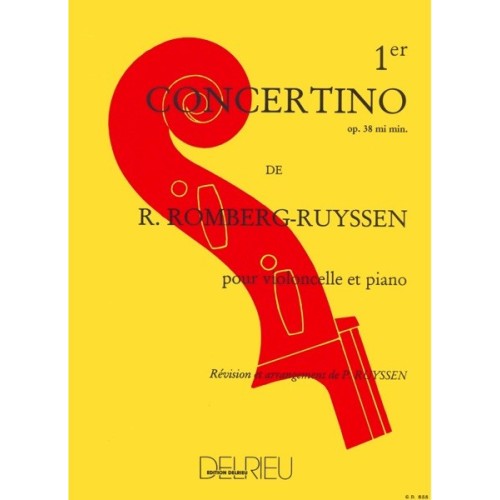 9790231705041DEL855 Concertino Op.38 n°1 en Mi min.