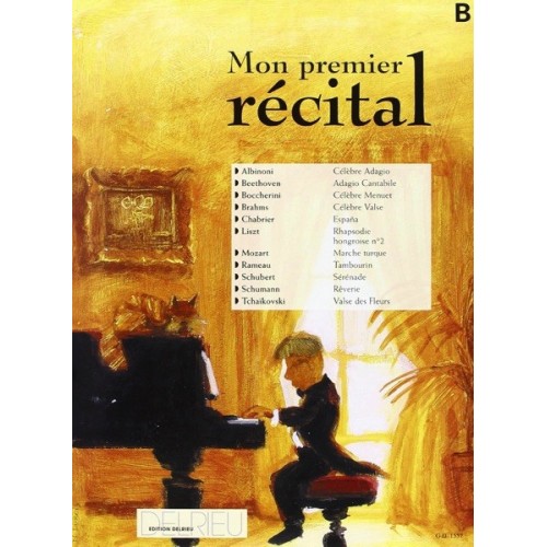 Mon premier récital Vol.B