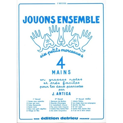 9790231705607DELGD655 Jouons ensemble Vol.1