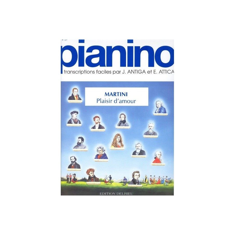 9790231711332DELPIA29 Plaisir d'amour - Pianino 29