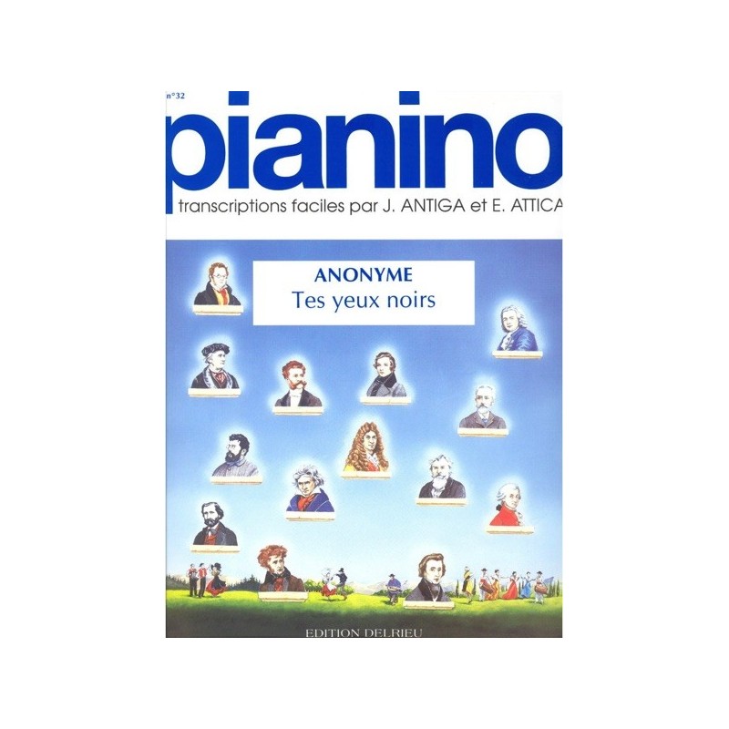 9790231711370DELPIA32 Tes yeux noirs - Pianino 32