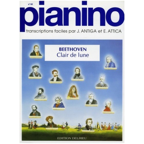 Clair de lune - Pianino 40