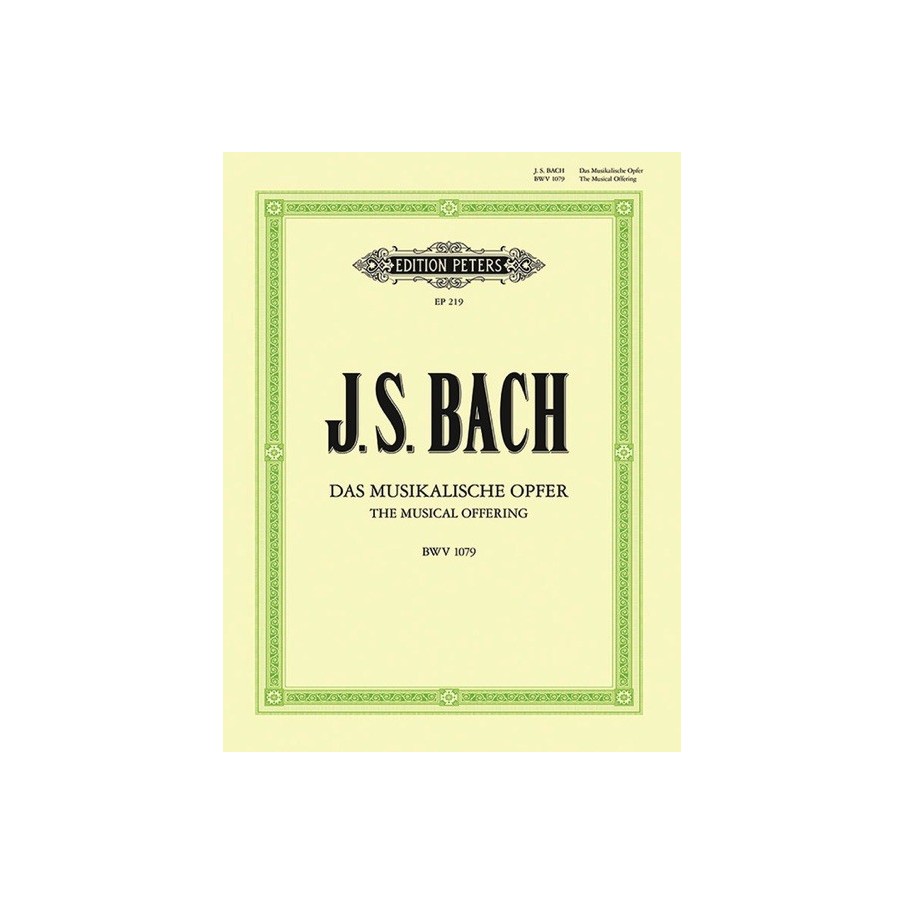 9790577083551EP219 Musical Offering BWV 1079