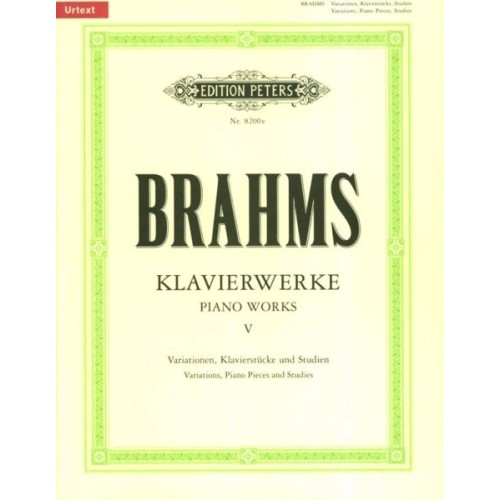 9790014062538EP8200E Piano Works Vol.5: Miscellaneous Works
