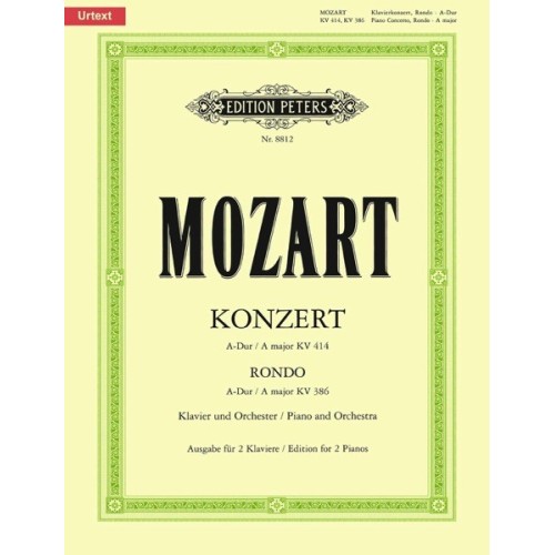Concert 12 A Kv414 & Rondo...