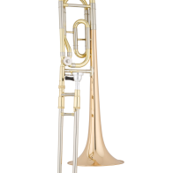 Trombone Complet Sib/Fa ETB425G Large Perce - Eastman