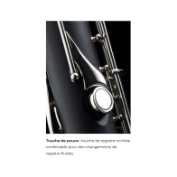 Clarinette basse en résine Alpha descendant au Mib Grave - Backun Musical