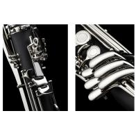 Clarinette basse en résine Alpha descendant au Do Grave - Backun Musical