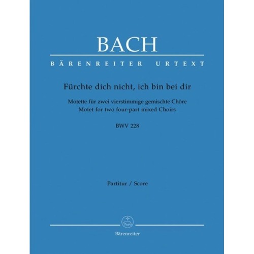 Motet No.4 'Fürchte Dich...