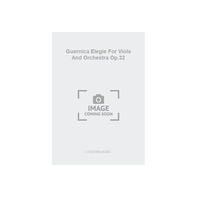 MUSWF01039 Guernica Elegie For Viola And Orchestra Op.32