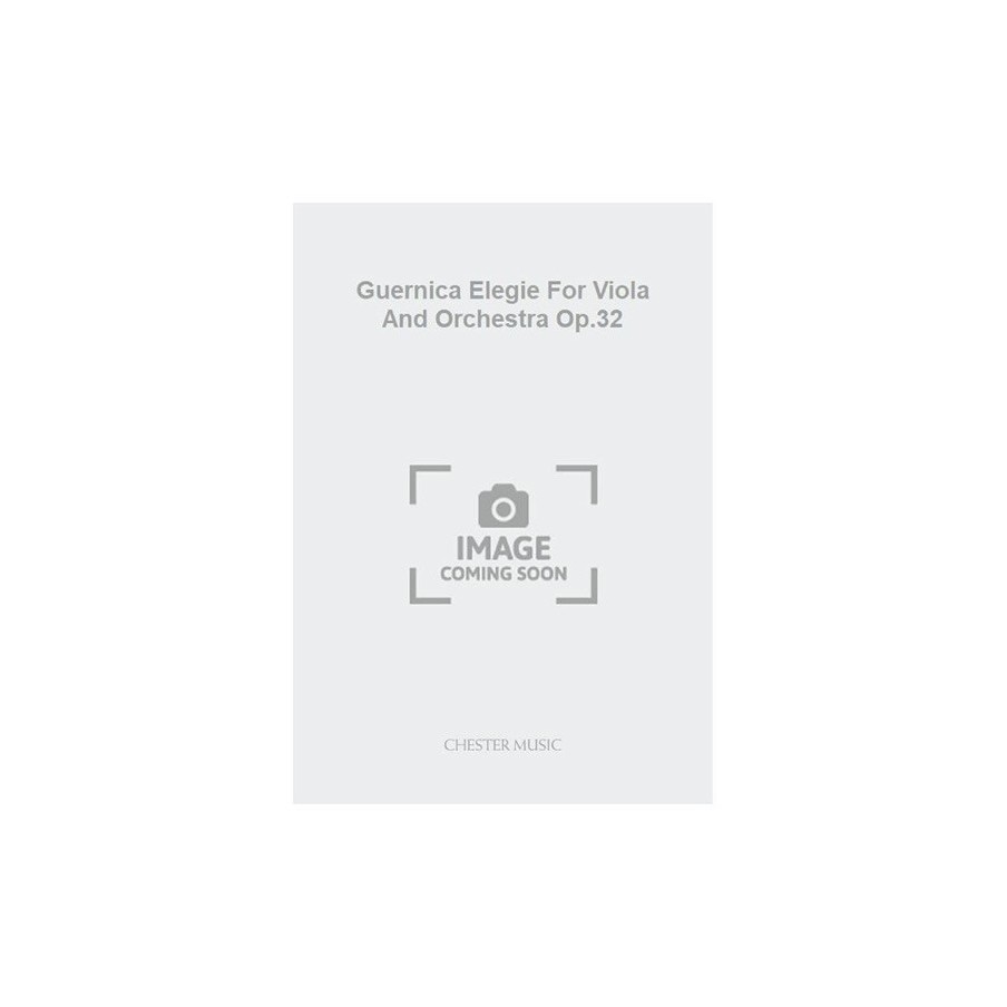 MUSWF01039 Guernica Elegie For Viola And Orchestra Op.32