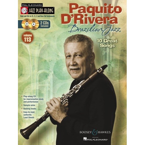 97900511063499781423497134884088409692HL48020663 Paquito D'Rivera - Brazilian Jazz