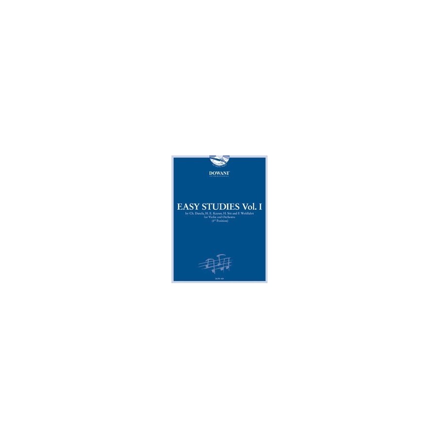 9783905476811DOW_04509-400 Easy Studies Vol. 1 (1st Position)