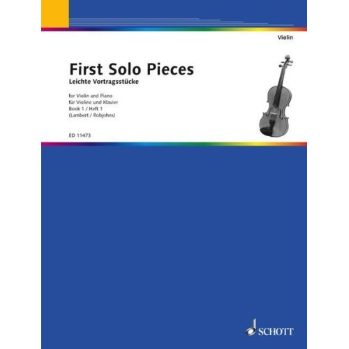 9790220110634ED_11473 First Solo Pieces Vol. 1