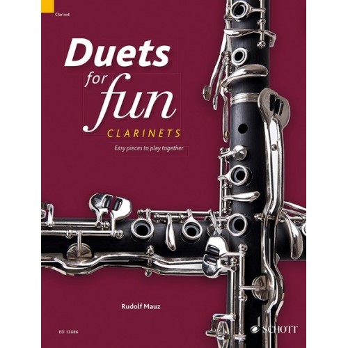 9790220137099841886028098ED_13886 Duets for fun: Clarinets