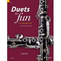 9790220137099841886028098ED_13886 Duets for fun: Clarinets