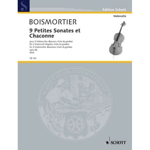 97900010175589783795796013CB_142 9 Petites Sonates et Chaconne op. 66