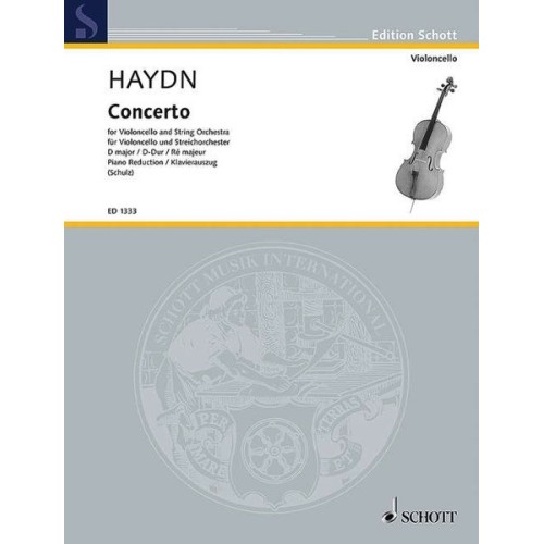 9790001032919ED_1333 Concerto Ré majeur Hob. VIIb:4