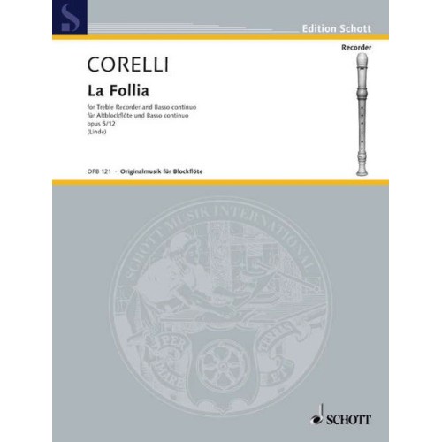 9790001100120OFB_121 La Follia op. 5/12