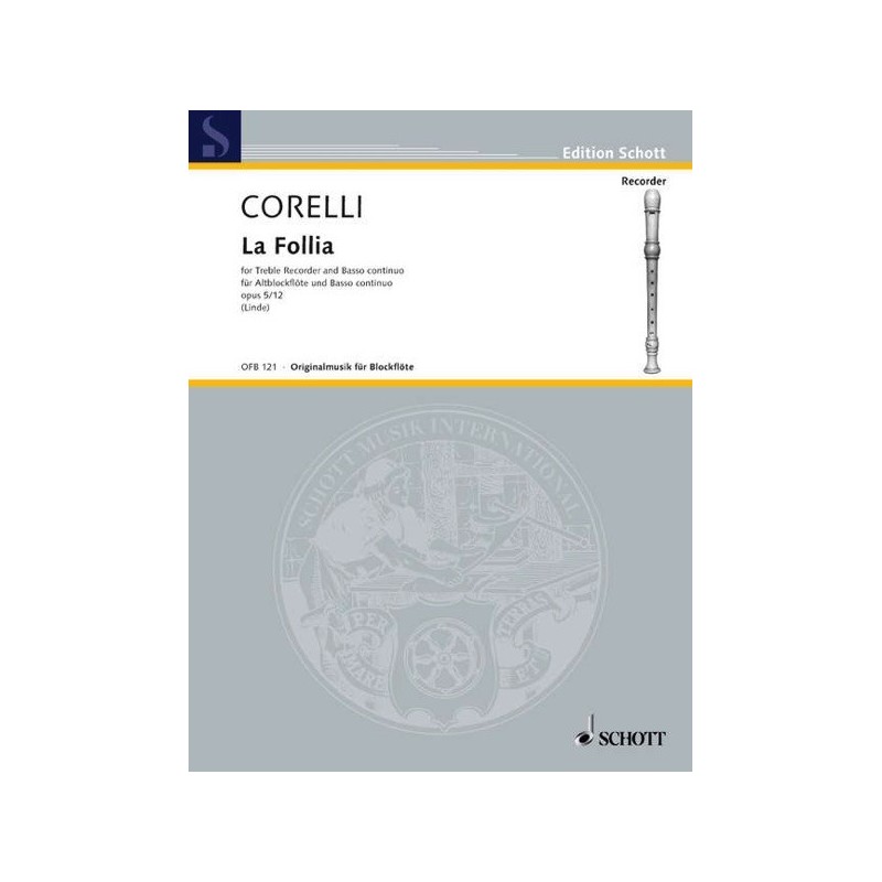 9790001100120OFB_121 La Follia op. 5/12