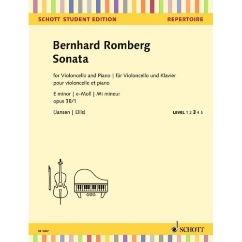 Sonata Mi mineur op. 38/1