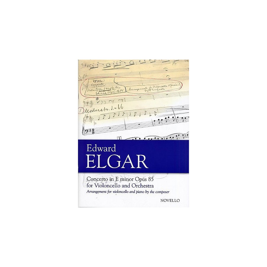 9781844498628MUSNOV081334 Concerto For Cello And Orchestra In E Minor Op.85
