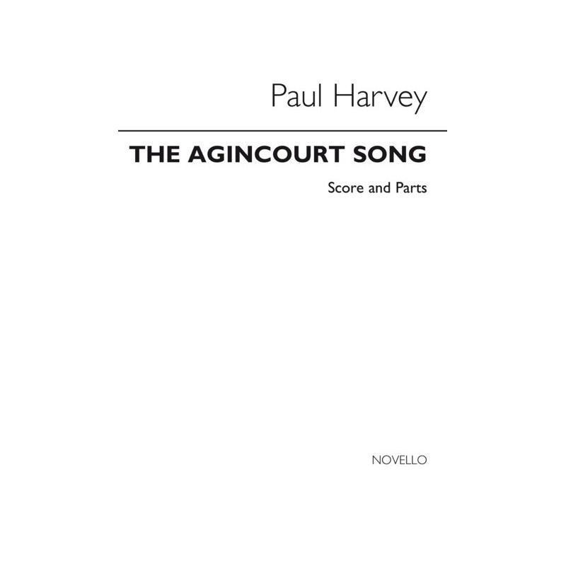 5020679175064MUSNOV120466 Agincourt Song for Sax Quartet