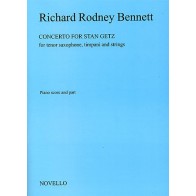 9780711990456MUSNOV360087 Concerto For Stan Getz (Saxophone/Piano)