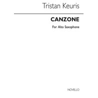5020679162323MUSNOV952677 Canzone For Alto Saxophone Solo