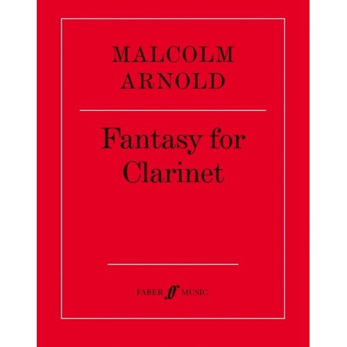 9780571500291FAB0571500293 Fantasy for Clarinet