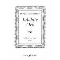 9780571507245FAB0571507247 Jubilate Deo In E Flat