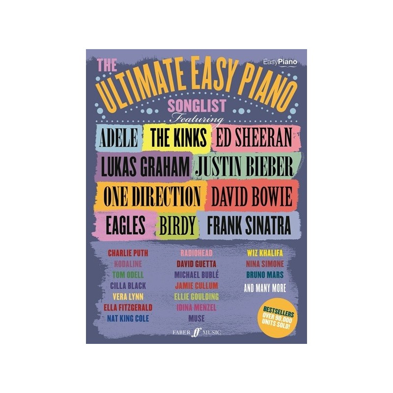 9780571539468FAB0571539467 The Ultimate Easy Piano Songbook
